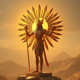 deus do sol no antigo egito